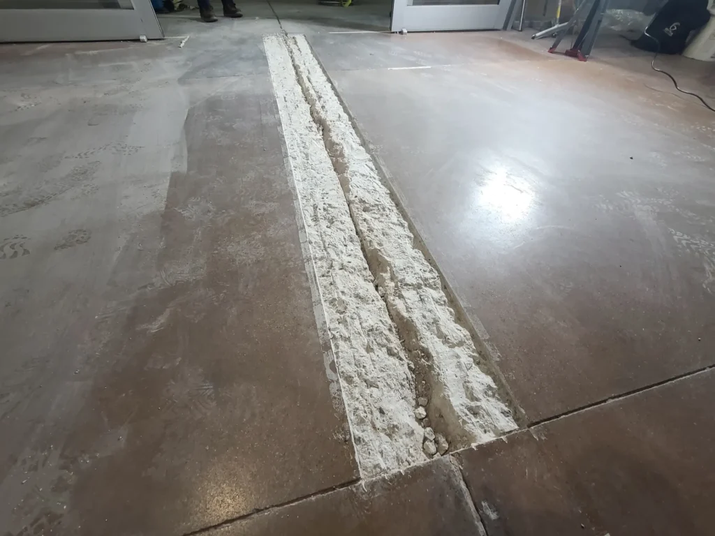 Concrete Crack Repairs