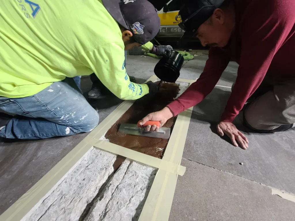 Concrete Crack Repairs