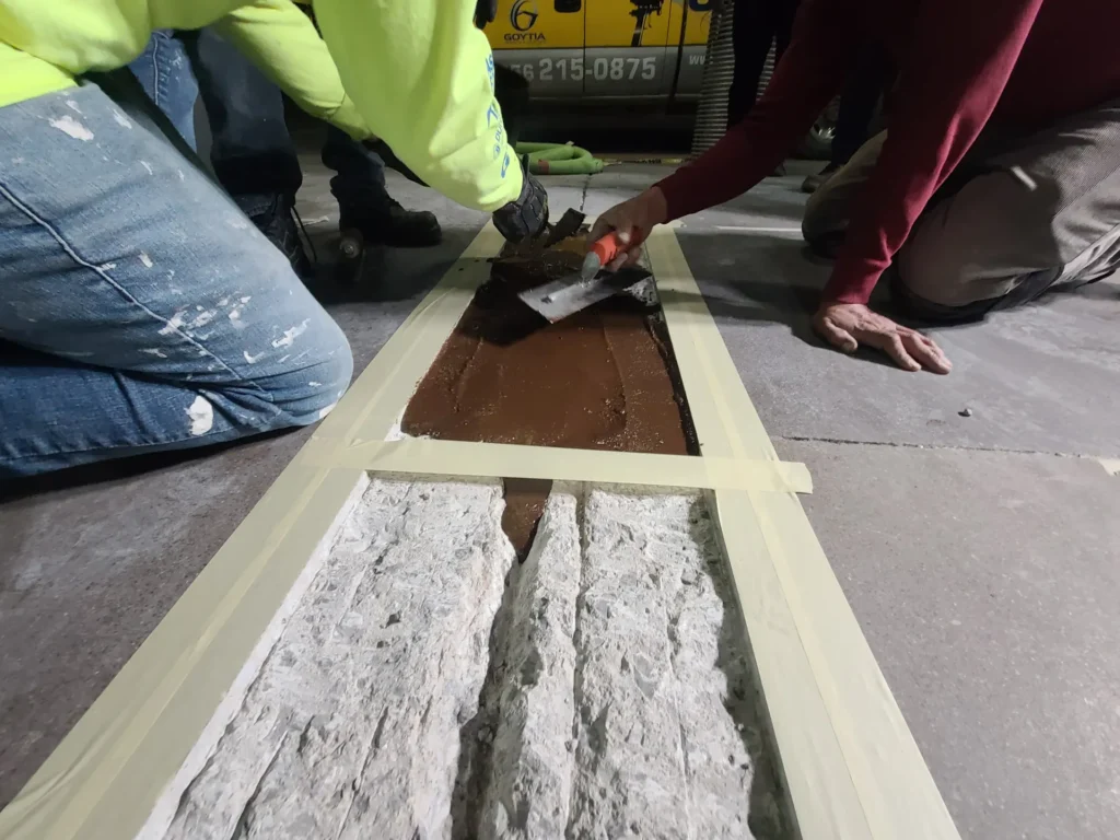 Concrete Crack Repairs