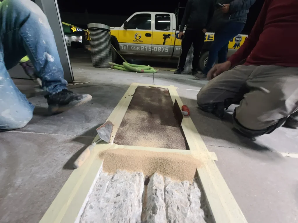 Concrete Crack Repairs