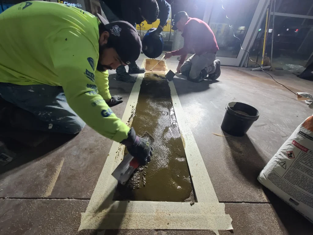Concrete Crack Repairs