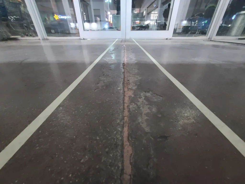 Concrete Crack Repairs